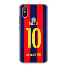 Чохли Мессі для Xiaomi Mi6X (AlphaPrint) (Messi Barca 10)