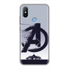 Чехлы с героями Марвел Xiaomi Mi6X (VPrint) – Команда А
