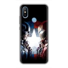 Чехлы с героями Марвел Xiaomi Mi6X (VPrint) – Марвел стайл
