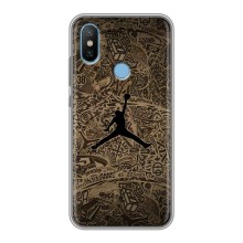 Чохли для Xiaomi Mi6X - з картинкою JORDAN (AlphaPrint) – Logo Jordan