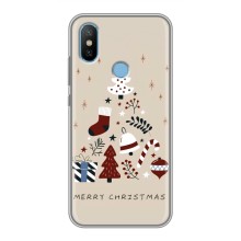 Різдвяні Чохли для Xiaomi Mi6X (VPrint) – Merry Christmas