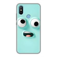 Чохли (ТПУ) (смішні стікери) для Xiaomi Mi6X – мордочка