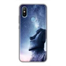 Чохли (ТПУ) (смішні стікери) для Xiaomi Mi6X – Статуя