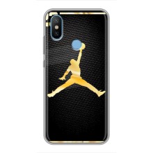 Силиконовый Чехол Nike Air Jordan на Сяоми Ми6Х – Джордан 23