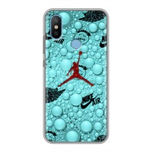 Силиконовый Чехол Nike Air Jordan на Сяоми Ми6Х – Джордан Найк