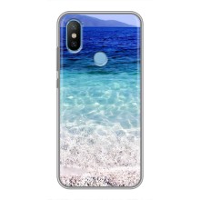 Силіконовий чохол з КАРТИНКАМИ літо для Xiaomi Mi6X (AlphaPrint) (Море)