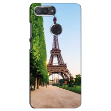 Чехол Эйфелева Башня для Xiaomi Mi 8 Lite - (AlphaPrint) (Дорога в Париж)
