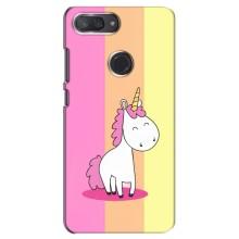 Чехол Unicorn на Xiaomi Mi 8 Lite (Радужный Единорог)