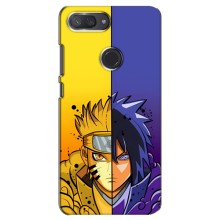 Купить Чехлы на телефон с принтом Anime для Сяоми Ми 8 Лайт – Naruto Vs Sasuke