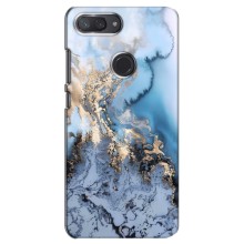 Мраморный чехол на Xiaomi Mi 8 Lite (VPrint) (Нежный мрамор)