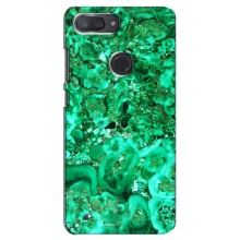 Мраморный чехол на Xiaomi Mi 8 Lite (VPrint) (Салатный Мрамор)