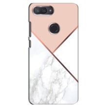 Мраморный чехол на Xiaomi Mi 8 Lite (VPrint) (Тройной мрамор)