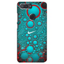 Силиконовый Чехол на Xiaomi Mi 8 Lite с картинкой Nike (Найк зеленый)