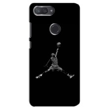 Силиконовый Чехол Nike Air Jordan на Сяоми Ми 8 Лайт – Джордан