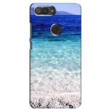 Силиконовый чехол с КАРТИНКАМИ лето для Xiaomi Mi 8 Lite (AlphaPrint) (Море)