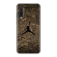 Чехлы для Xiaomi Mi 9 Lite - с картинкой JORDAN (AlphaPrint) (Logo Jordan)