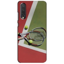 Чохли з прінтом Спортивна тематика для Xiaomi Mi 9 Lite – Ракетки теніс