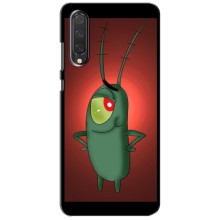 Чехол с картинкой "Одноглазый Планктон" на Xiaomi Mi 9 Lite (Стильный Планктон)