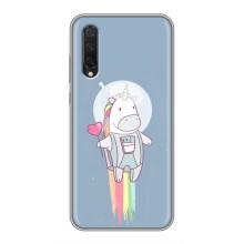 Чехол Unicorn на Xiaomi Mi 9 Lite (Единорог космонавт)