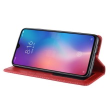 Чохол-книжка VINTAGE для Xiaomi Mi9 SE – Червоний