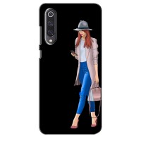 Чехол с картинкой Модные Девчонки Xiaomi Mi 9 SE (Девушка со смартфоном)