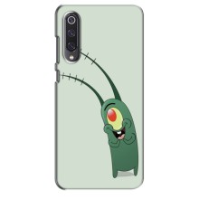 Чехол с картинкой "Одноглазый Планктон" на Xiaomi Mi 9 SE (Милый Планктон)