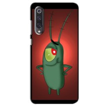 Чехол с картинкой "Одноглазый Планктон" на Xiaomi Mi 9 SE (Стильный Планктон)