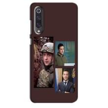 Чехол для Xiaomi Mi 9 SE (AlphaPrint - с принтом Зеленского) – Президент