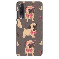 Чехол (ТПУ) Милые собачки для Xiaomi Mi 9 SE – Собачки Мопсики