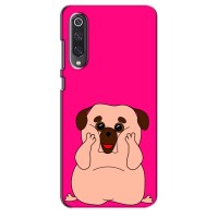 Чехол (ТПУ) Милые собачки для Xiaomi Mi 9 SE (Веселый Мопсик)