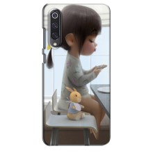 Девчачий Чехол для Xiaomi Mi 9 SE (Девочка с игрушкой)