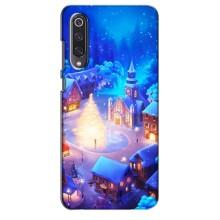 Різдвяні Чохли для Xiaomi Mi 9 SE (VPrint) (Різдвяне місто)