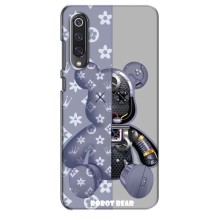 Силиконовый чехол для Xiaomi Mi 9 SE (Медведь Louis Vuitton)