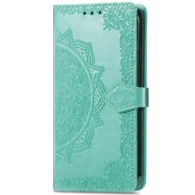 Кожаный чехол (книжка) Art Case с визитницей для Xiaomi Mi A2 Lite / Xiaomi Redmi 6 Pro – Бирюзовый