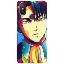 Чохли Персонажі Аніме Наруто для Xiaomi Mi A2 Lite (AlphaPrint) (Леві Аккерман)