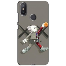 Чохли для Xiaomi Mi A2 Lite - Bearbrick Louis Vuitton (PREMIUMPrint) (Беарбрік Джордан)