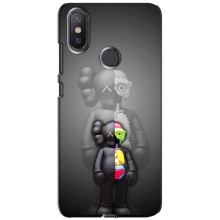 Чехлы для Xiaomi Mi A2 Lite - Bearbrick Louis Vuitton (PREMIUMPrint) (Тело Bearbrick)