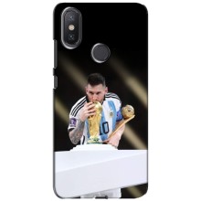 Чехлы Лео Месси Аргентина для Xiaomi Mi A2 Lite (Кубок Мира)