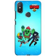 Чехлы Brawl Stars для Xiaomi Mi A2 Lite (AlphaPrint)
