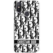 Чехол (Dior, Prada, YSL, Chanel) для Xiaomi Mi A2 Lite (Christian Dior)