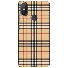 Чехол с Брендами одежды на Сяоми Ми А2 Лайт – Burberry стиль