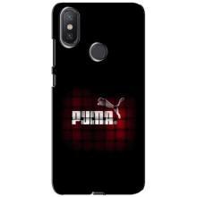 Чехол с Брендами одежды на Сяоми Ми А2 Лайт – PUMA стиль
