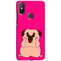 Чехол (ТПУ) Милые собачки для Xiaomi Mi A2 Lite – Веселый Мопсик