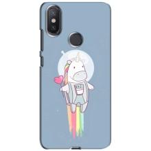 Чохол Unicorn на Xiaomi Mi A2 Lite (Єдинорог космонавт)