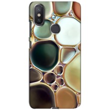 Мраморный чехол на Xiaomi Mi A2 Lite (VPrint) (Радужный Мрамор)