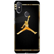 Силиконовый Чехол Nike Air Jordan на Сяоми Ми А2 Лайт (Джордан 23)