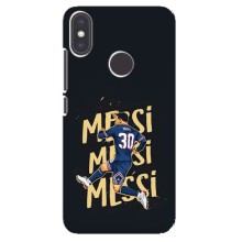 Чехлы для Xiaomi Mi A2 (Leo чемпион) (AlphaPrint) (Messi ПСЖ)