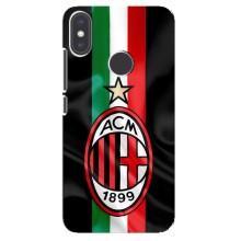 Чехлы для Xiaomi Mi A2 (VPrint) - Футбольные клубы (ФК Милан)