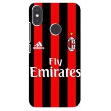 Чехлы для Xiaomi Mi A2 (VPrint) - Футбольные клубы (Milan)