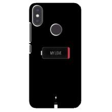 Чехлы для любимой на Ксиаоми Ми Эй 2 (VPrint) (Love battery)